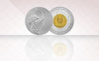 Issue of KÓSHPENDI SADAǴY collectible coins