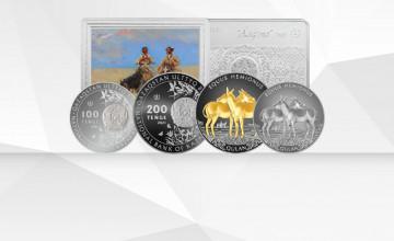 «M. KENBAEV «ÁŃGIME» және «QULAN» коллекциялық монеталарын айналымға шығару туралы