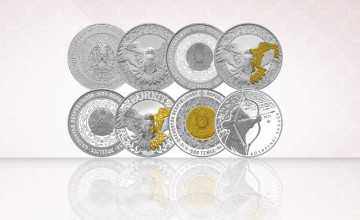 On the start of sales of BÚRKIT and KÓSHPENDI SADAǴY collectible coins