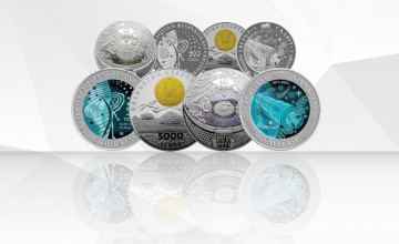 О выпуске в обращение коллекционных монет KIIZ ÚI и SALIÝT-1